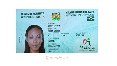 smart cards kenya|Kenya digital id.